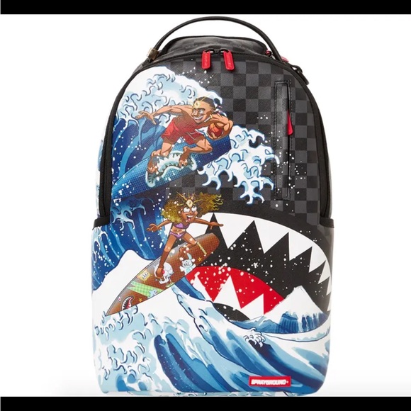 Sprayground Other - Spray ground AMARI BAILEY & SISTER SURFRIDER COLLAB
BACKPACK (DLXV) NWOT
